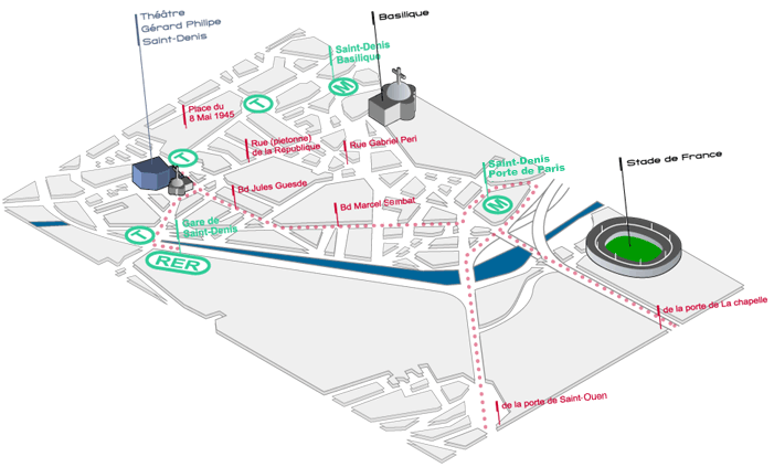 plan d'accès