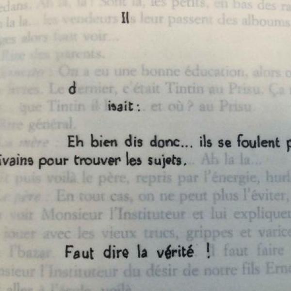 "L'Écrivain coucou" Résidence à la médiathèque de Drancy