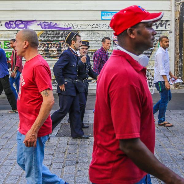 Liliom - parade à Saint-Denis ©  Guillaume Chapeleau